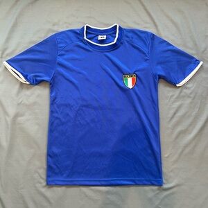 Authentic Malance / Italian National Team / Vieri Italy Soccer Jersey